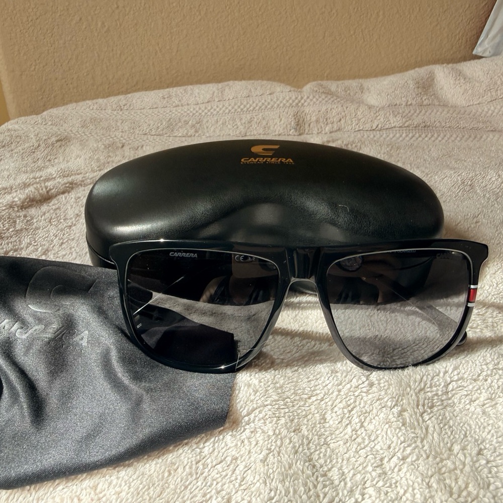 Carrera Black and Red Sunglasses - Picture 8 of 8